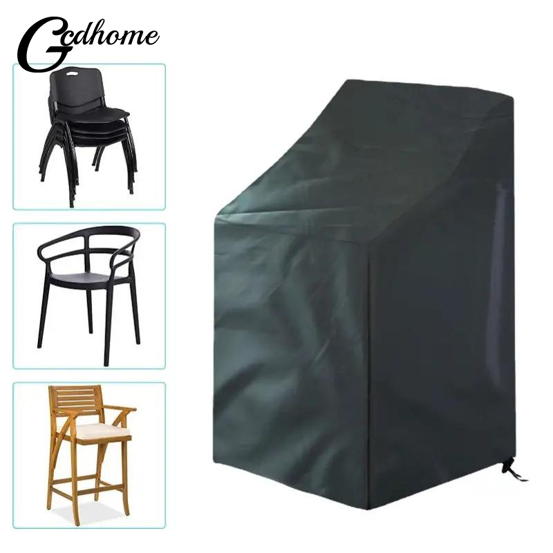 Outdoor Furniture Protector - Protective Outdoor Stacking Chair Cover 65x65x70x120cm