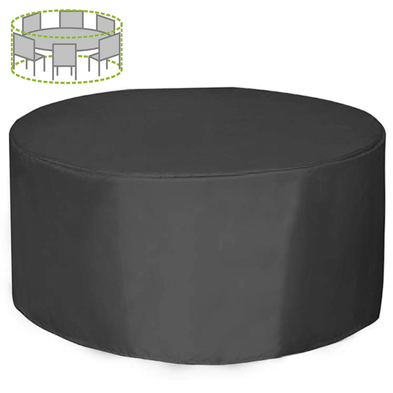 Outdoor Furniture Protector - 12 Sizes Round Furniture Cover 210D