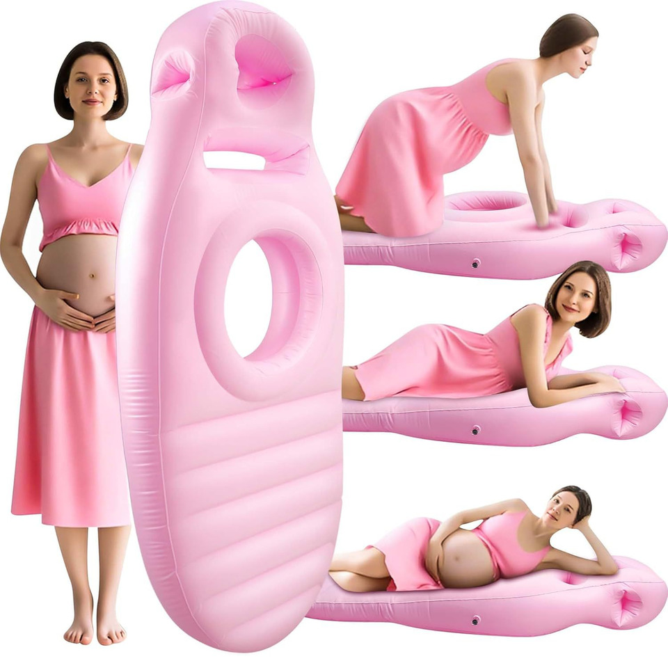 Outdoor Furniture Arhaus - Inflatable Pregnancy Pillow Yoga Mat For