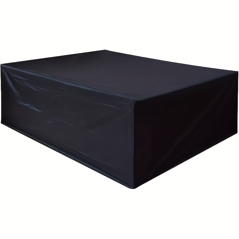 Outdoor Furniture Protector - Black Outdoor Furniture Cover, 420D Oxford