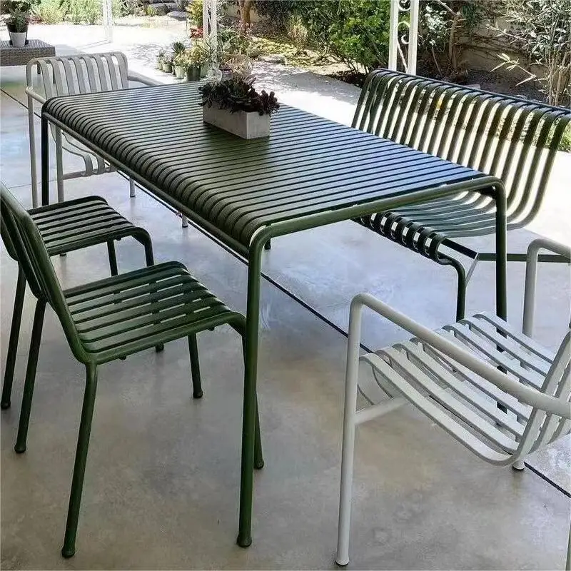 Wrought iron modern simple bal - Outdoor Furniture Cafe ulasan dan harga
