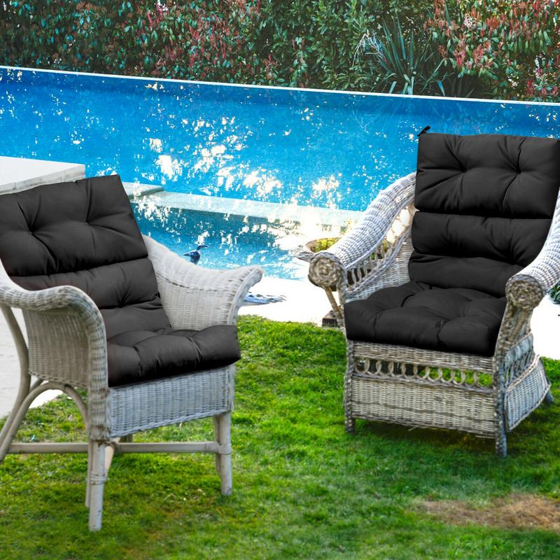 Tufted Outdoor Patio Chair Cus - Outdoor Furniture Cushions 22 X 22 ulasan dan harga