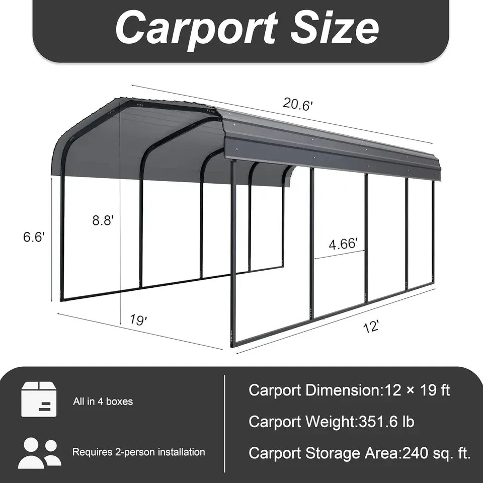 2026 Hot Sale 11x19ft Galvaniz - Outdoor Furniture For Sale ulasan dan harga