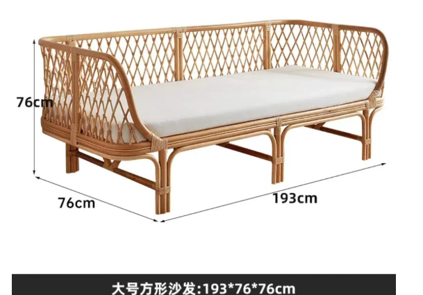 Rattan Lounge Chair Sofa Singl - Outdoor Furniture Rattan ulasan dan harga