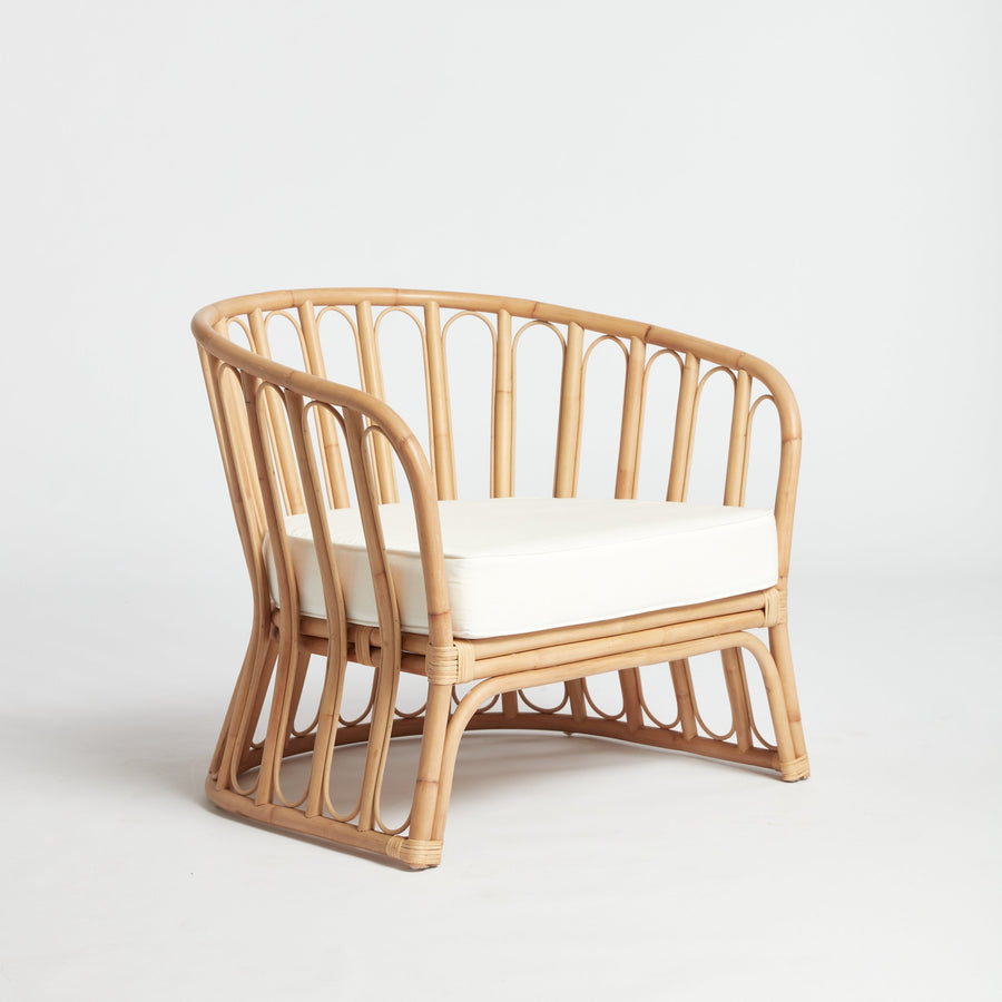 Rattan Lounge Chair Sofa Singl - Outdoor Furniture Rattan ulasan dan harga