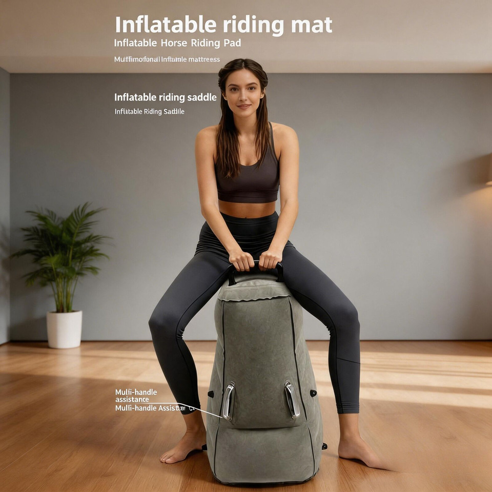 Inflatable Mattress Horse Ridi - Outdoor Furniture Pads ulasan dan harga
