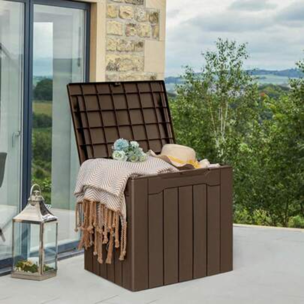 28 Gallon Resin Deck Box Water - Outdoor Furniture Cushions 22 X 22 ulasan dan harga