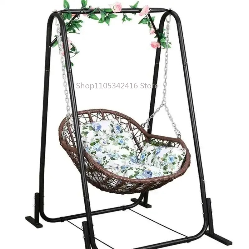 Single Rattan Hanging Basket C - Outdoor Furniture Rattan ulasan dan harga