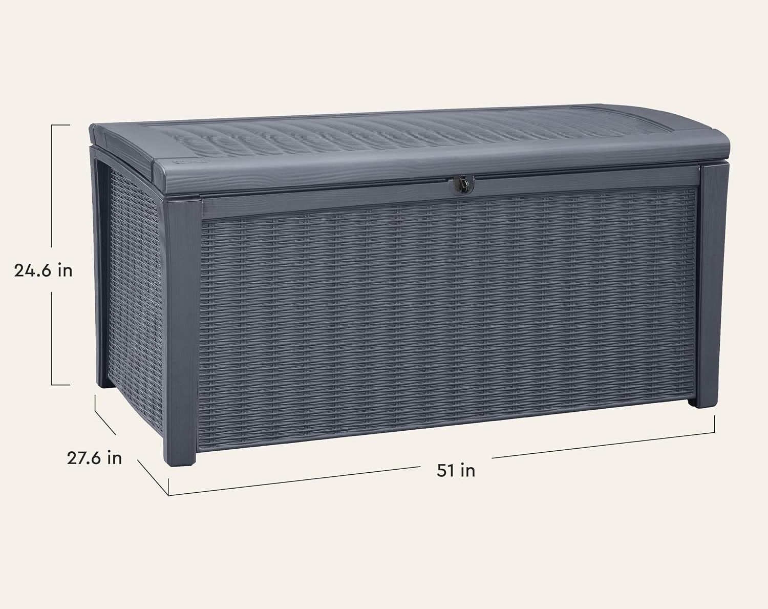 110 Gallon Outdoor Storage Dec - Outdoor Furniture Rattan ulasan dan harga