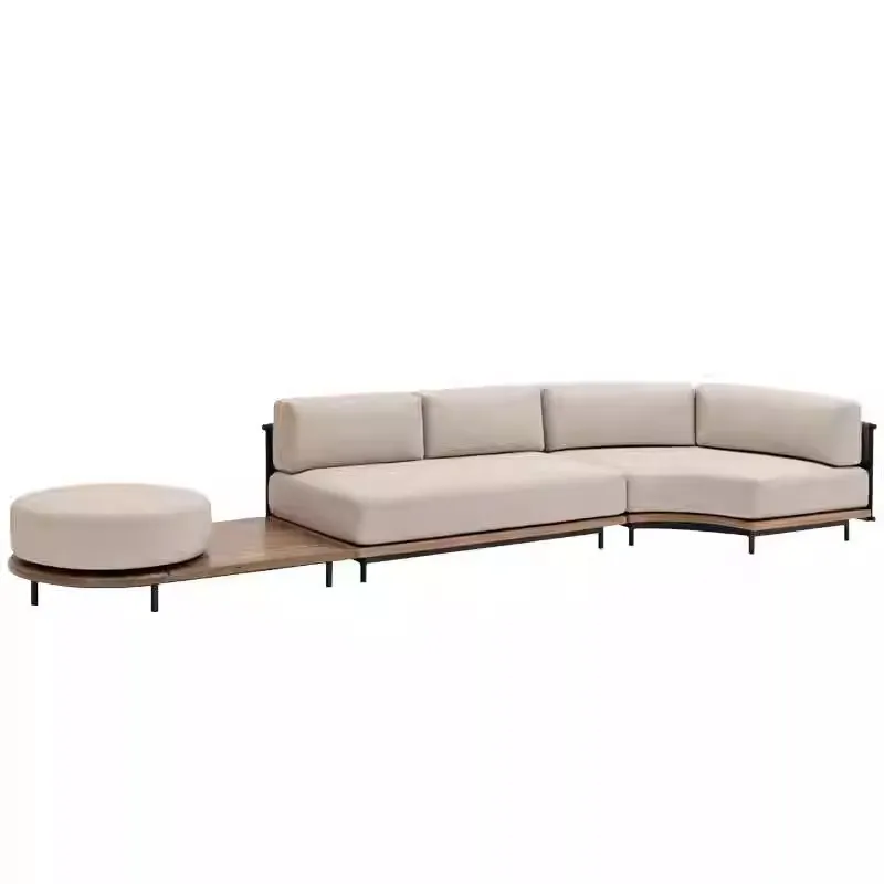 Nordic outdoor rattan sofa vil - Outdoor Furniture Rattan ulasan dan harga