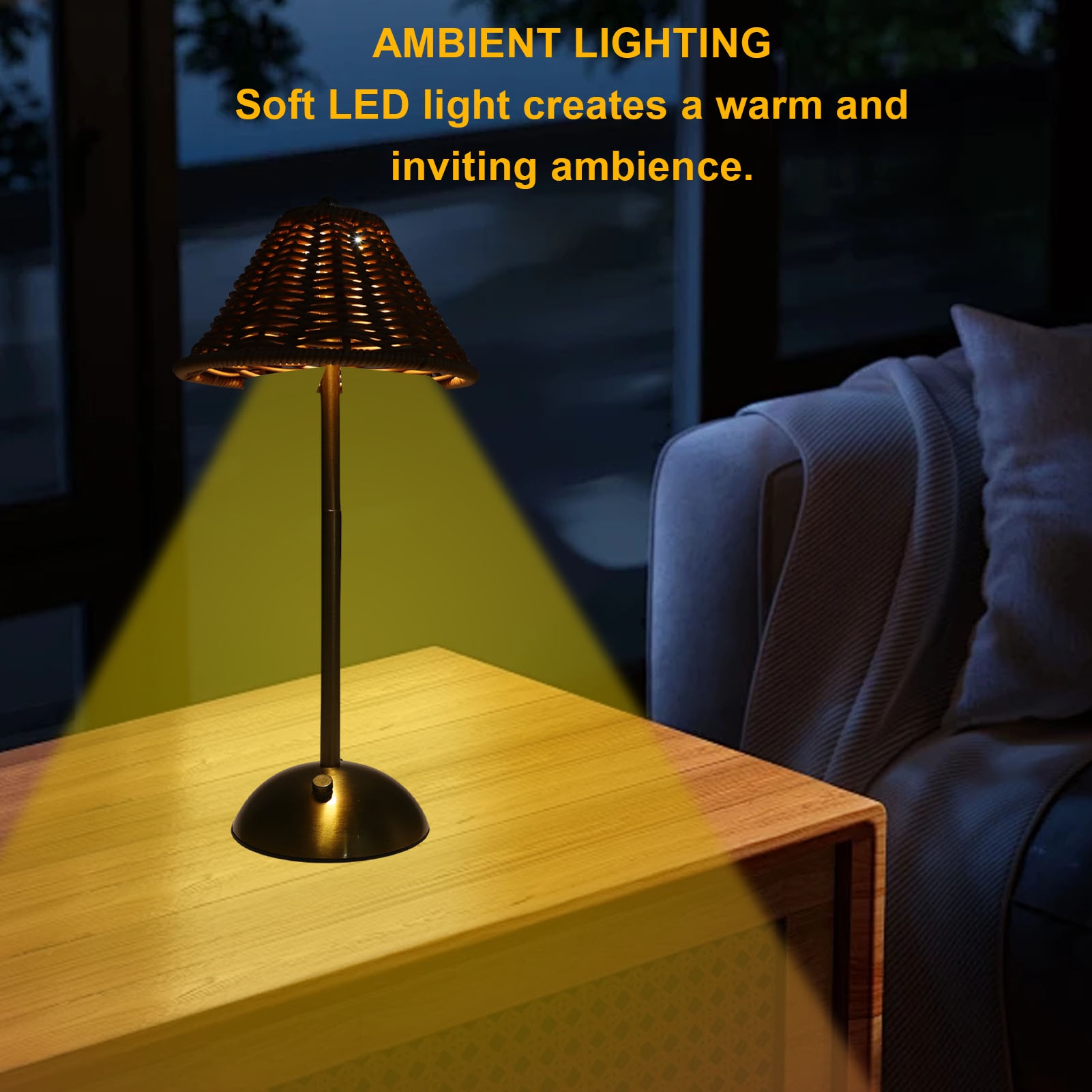LED Rechargeable Reading Light - Outdoor Furniture Cafe ulasan dan harga