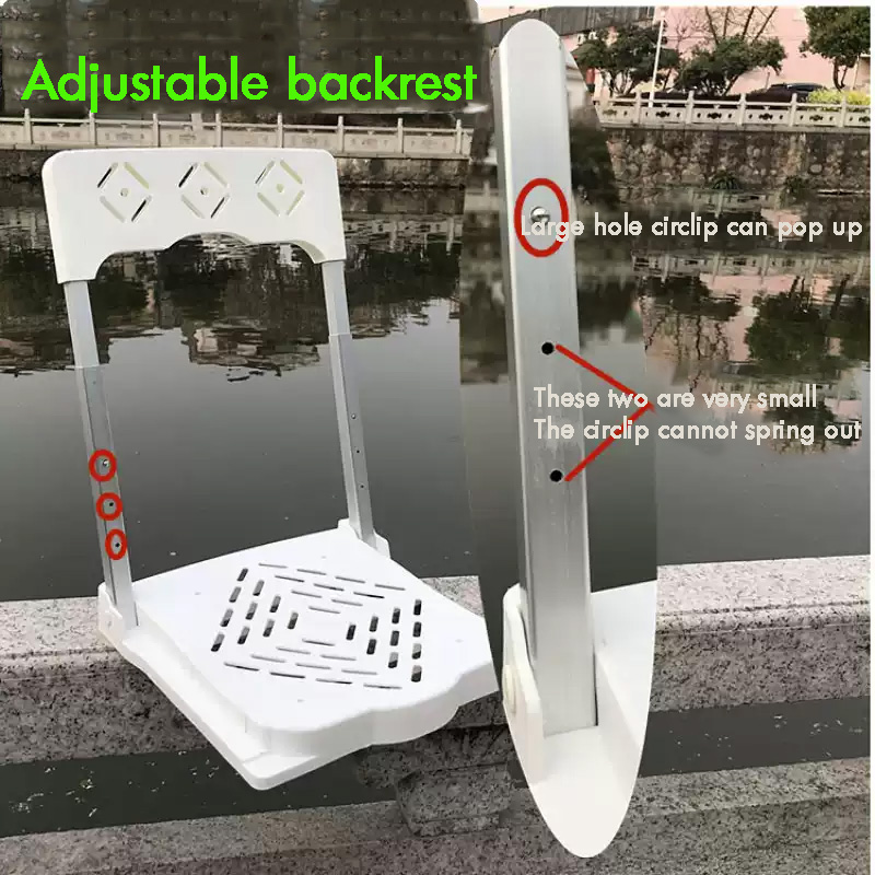 Foldable Fishing Box with Back - Outdoor Furniture Nearby ulasan dan harga