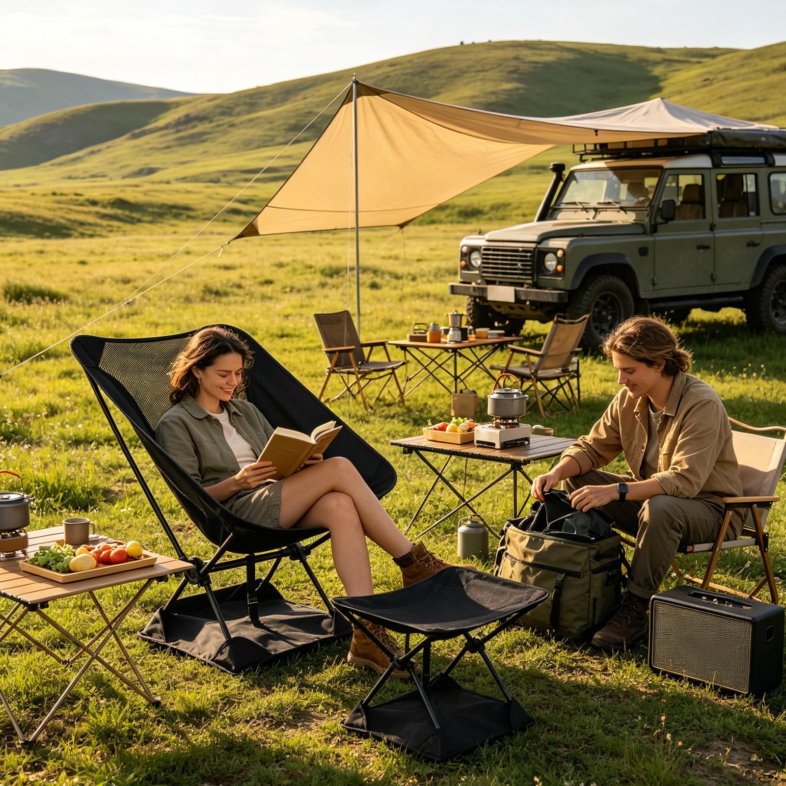 Ground Sheet For Camp Chairs E - Outdoor Furniture Used ulasan dan harga