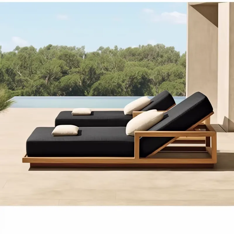 Hot Sale Beach Sunbed Pool Tea - Outdoor Furniture For Sale ulasan dan harga