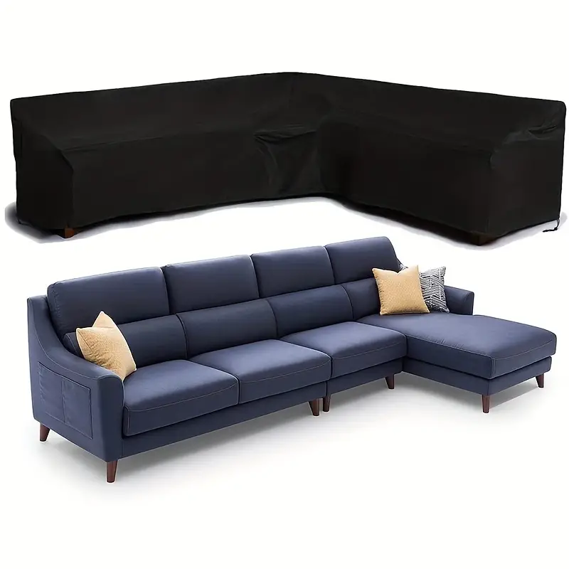 UV Resistant L Shaped Furnitur - Outdoor Furniture Rattan ulasan dan harga