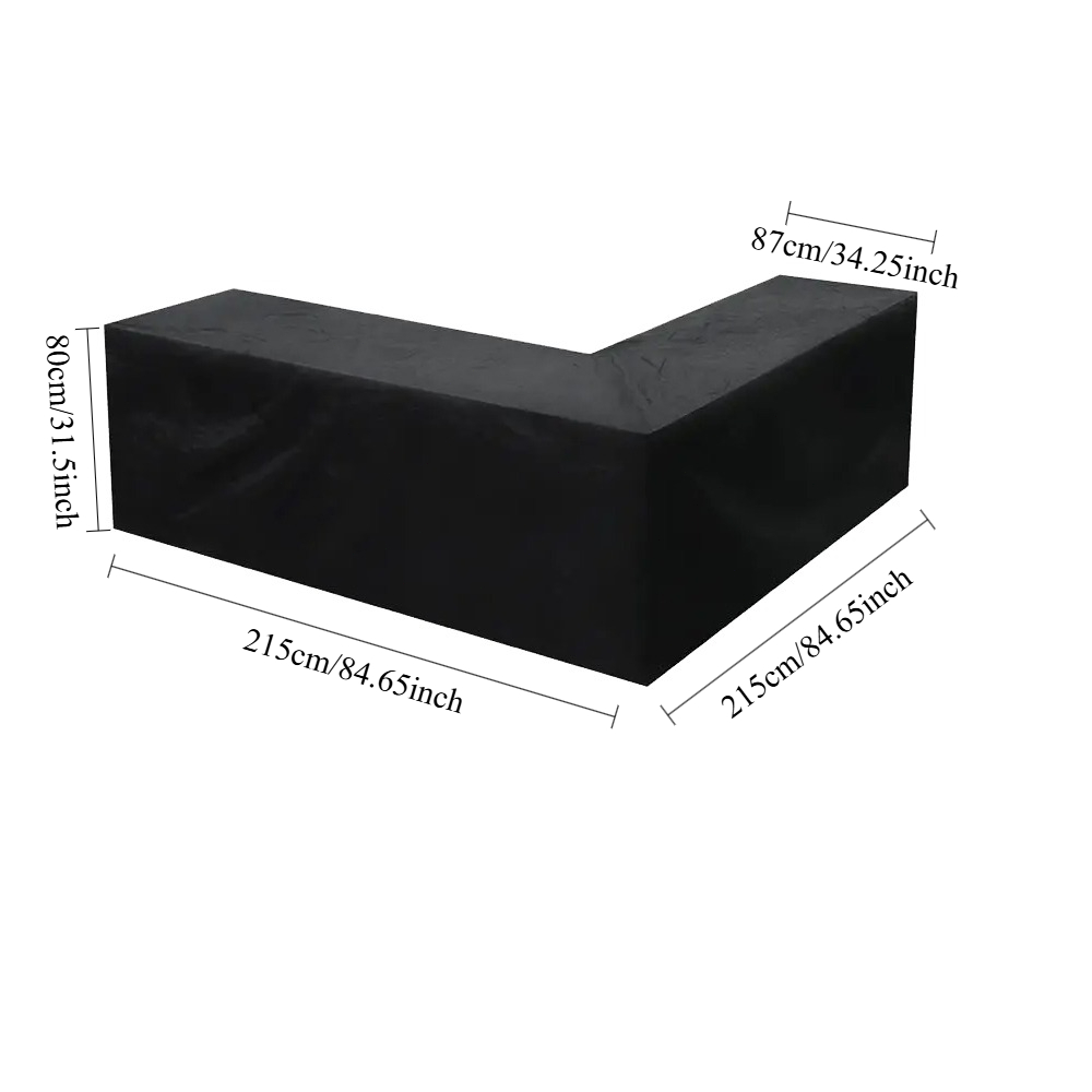 UV Resistant L Shaped Furnitur - Outdoor Furniture Rattan ulasan dan harga