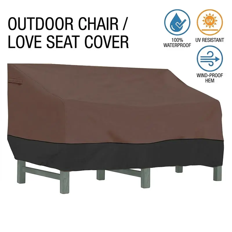 Heavy-Duty Patio Double Sofa C - Outdoor Furniture Protector ulasan dan harga