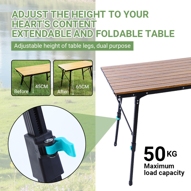 Adjustable Aluminum Alloy Tabl - Outdoor Furniture Warehouse ulasan dan harga