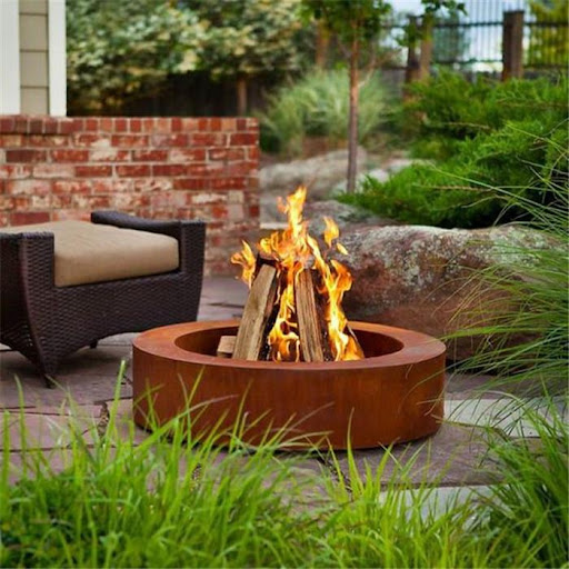 Outdoor Sofa Set Fire Pit Tabl - Outdoor Furniture With Fire Pit ulasan dan harga