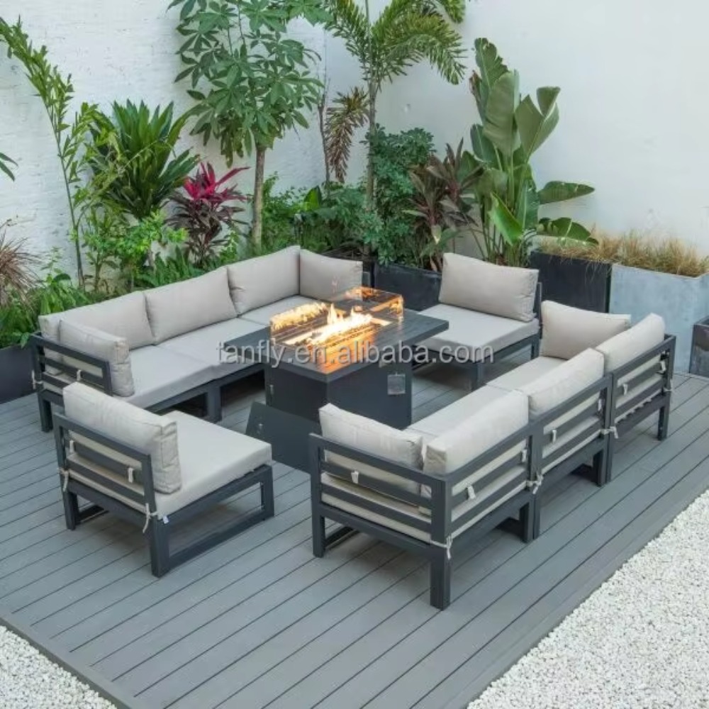 Villa Hotel Outdoor Furniture  - Outdoor Furniture With Fire Pit ulasan dan harga