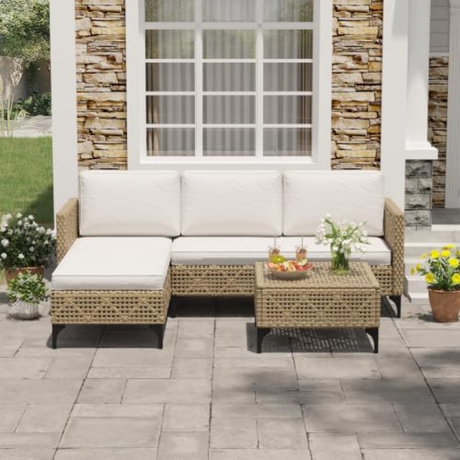 Outdoor patio furniture set: w - Outdoor Furniture Rattan ulasan dan harga