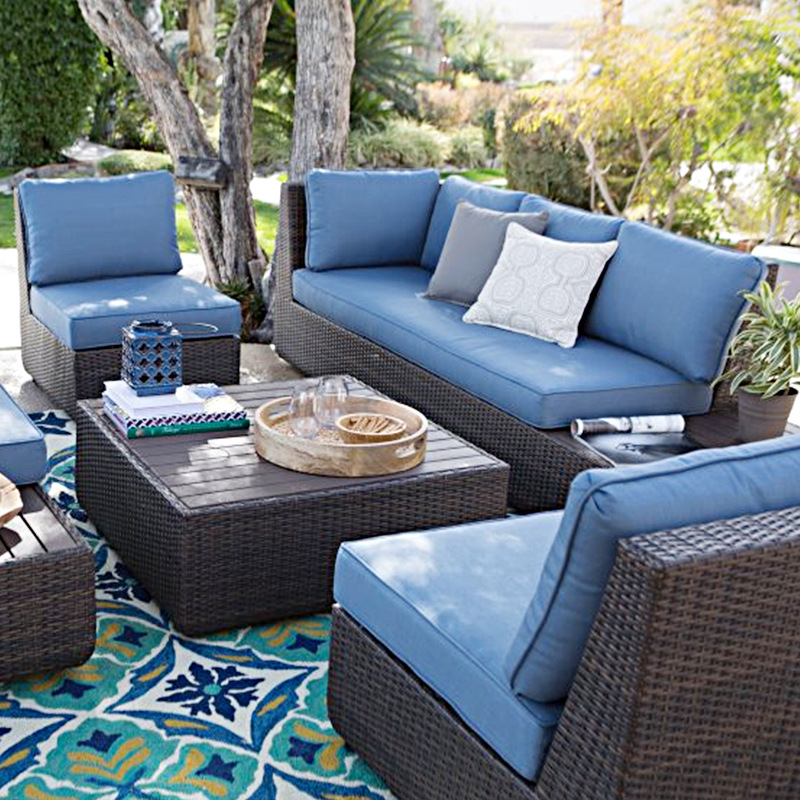 Outdoor Sofa Courtyard Rattan  - Outdoor Furniture For Sale ulasan dan harga