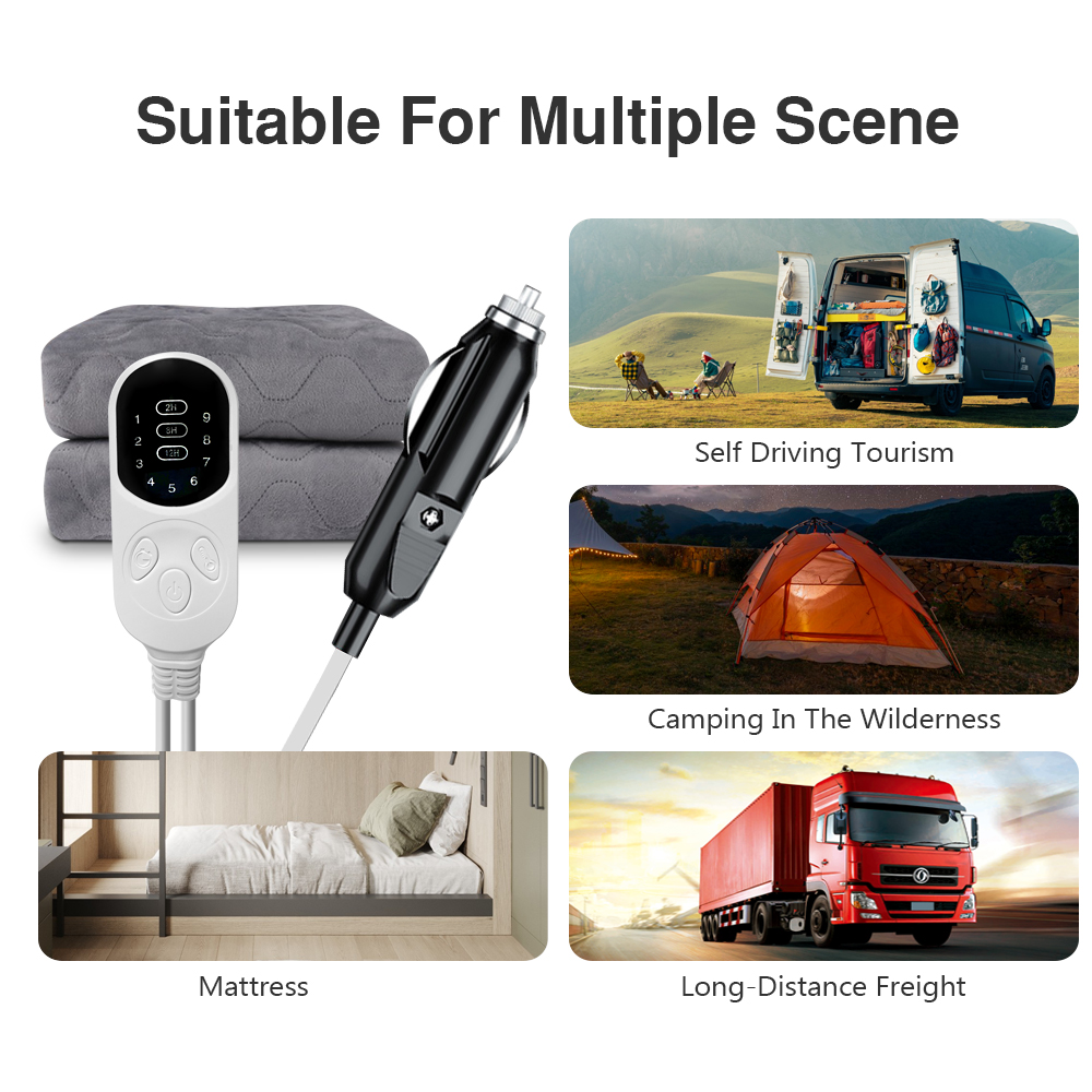 12V Cars Electric Blanket Heat - Outdoor Furniture Pads ulasan dan harga