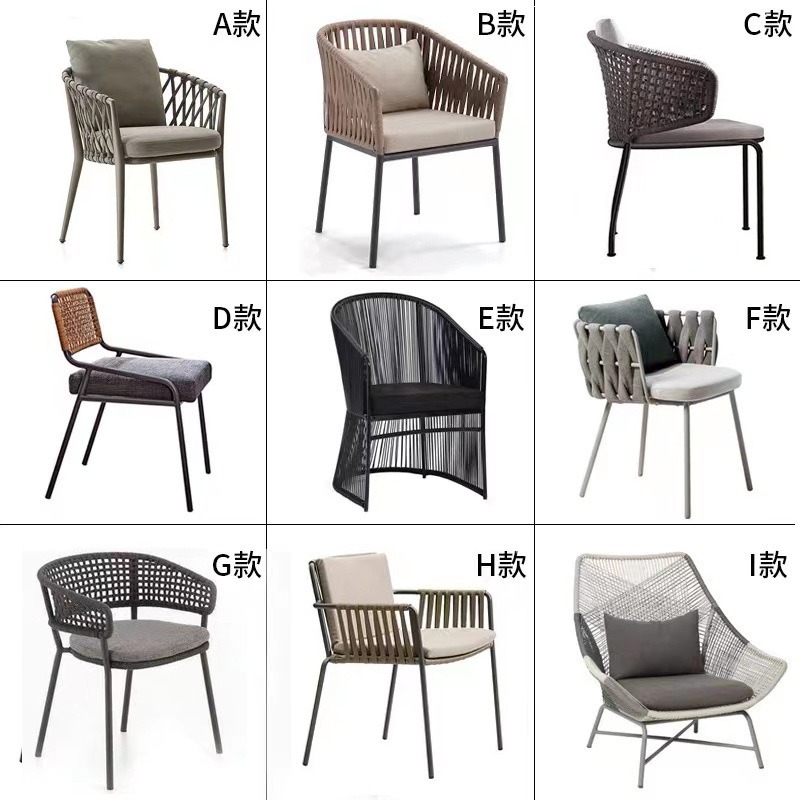 Weatherproof PE Rattan Outdoor - Outdoor Furniture Cafe ulasan dan harga