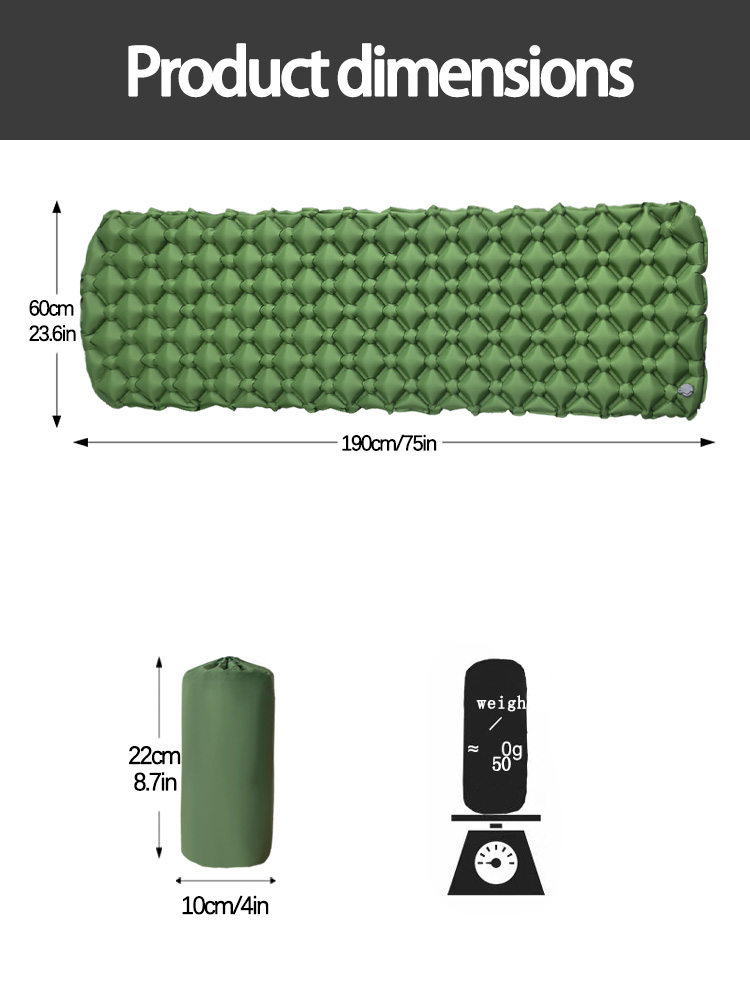 Camping Inflatable Mattress in - Outdoor Furniture Pads ulasan dan harga
